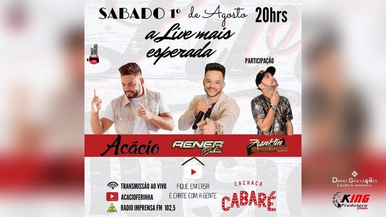 Live Acácio e Rener Bahia