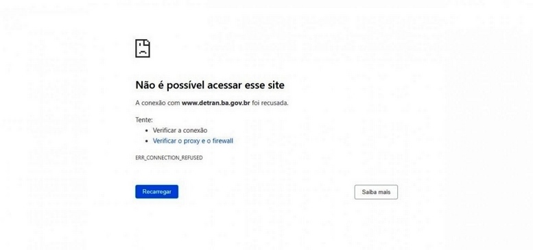Hackers Atacam e Tiram Site Do Detran-BA Do Ar