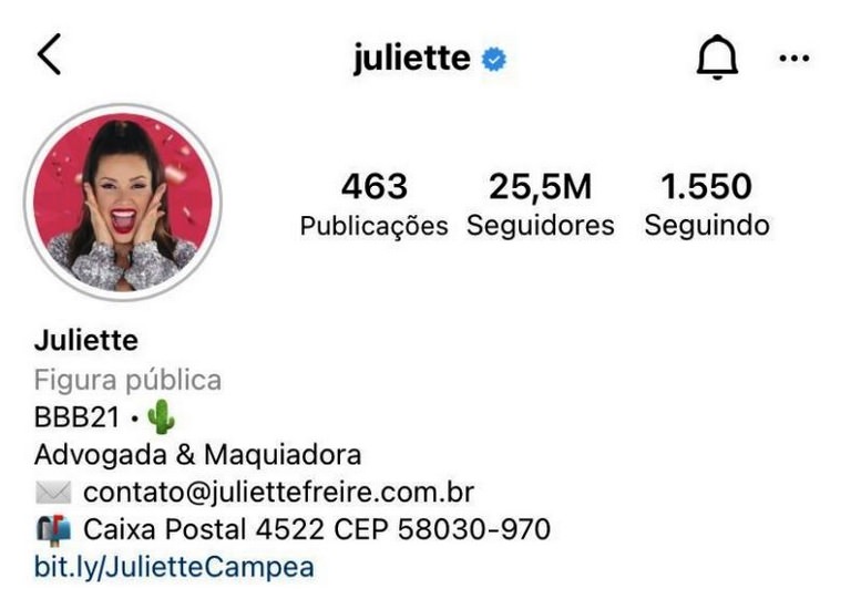 Juliette Bate Cinco Novos Recordes Após Grande Final Do BBB 21