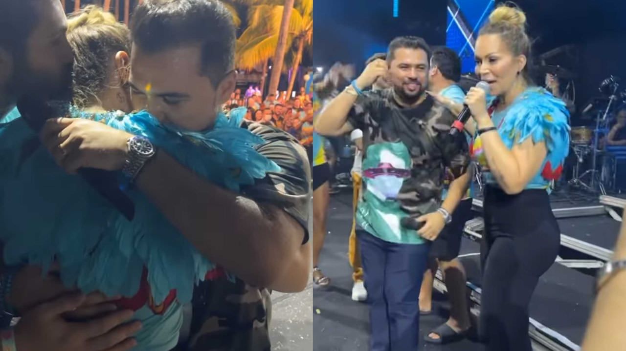 Xand Avião e Solange Almeida Cantam Juntos Na 'Farofa Da Gkay' Depois De Quatro Anos Afastados