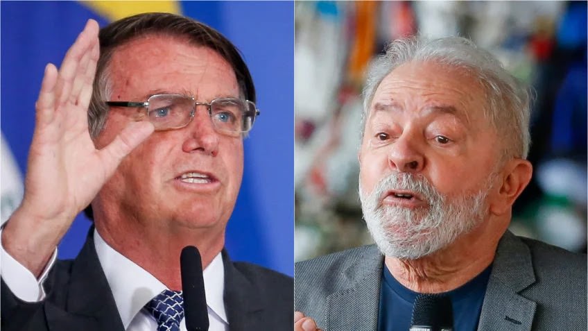 Lula continua em 1º, mas vantagem para Bolsonaro cai a 5 pontos, diz pesquisa