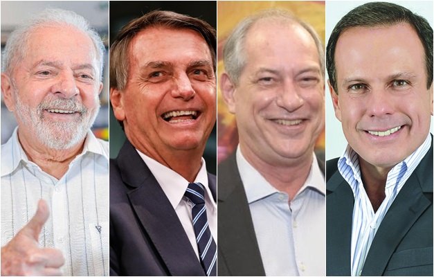 Pesquisa Ipespe: Lula tem 44% e Bolsonaro 31%; Ciro soma 8% e Doria apresenta 3%