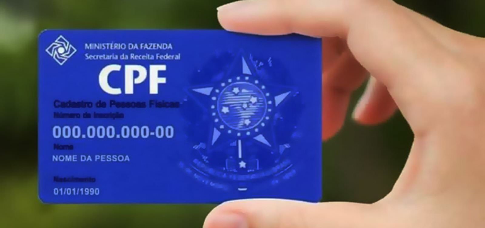 Sancionada lei que torna o CPF único registro de identificação