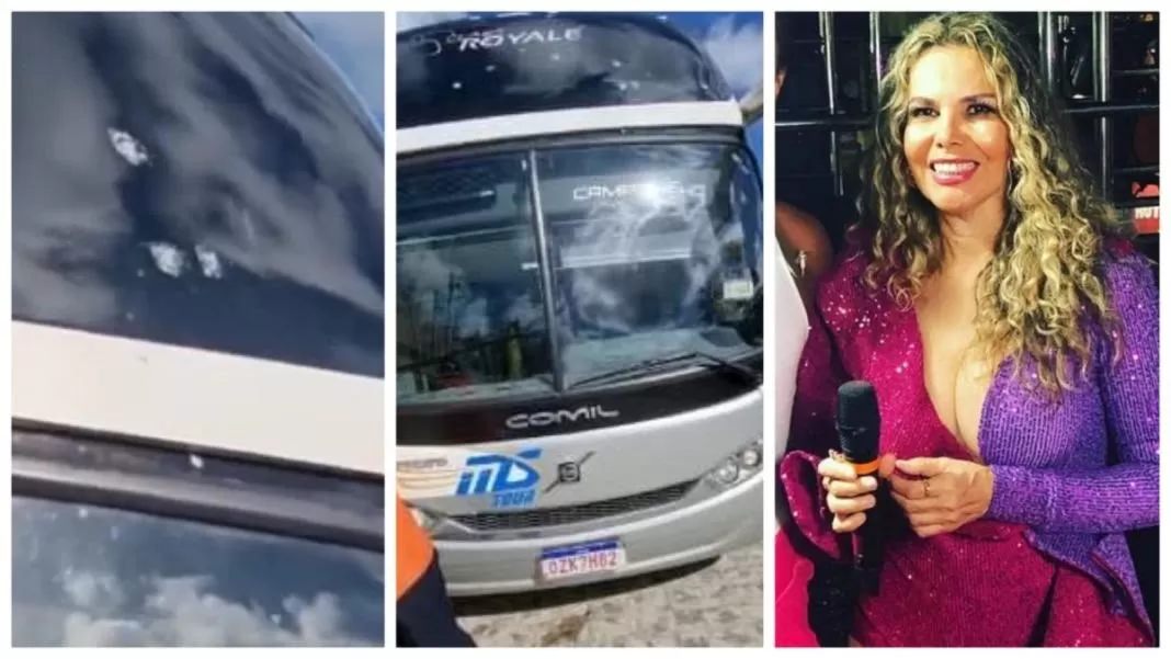 Ônibus de Márcia Freire é atingido por 21 tiros em cidade na Bahia