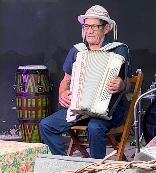 Sanfona presenteada por Luiz Gonzaga para Baio de 