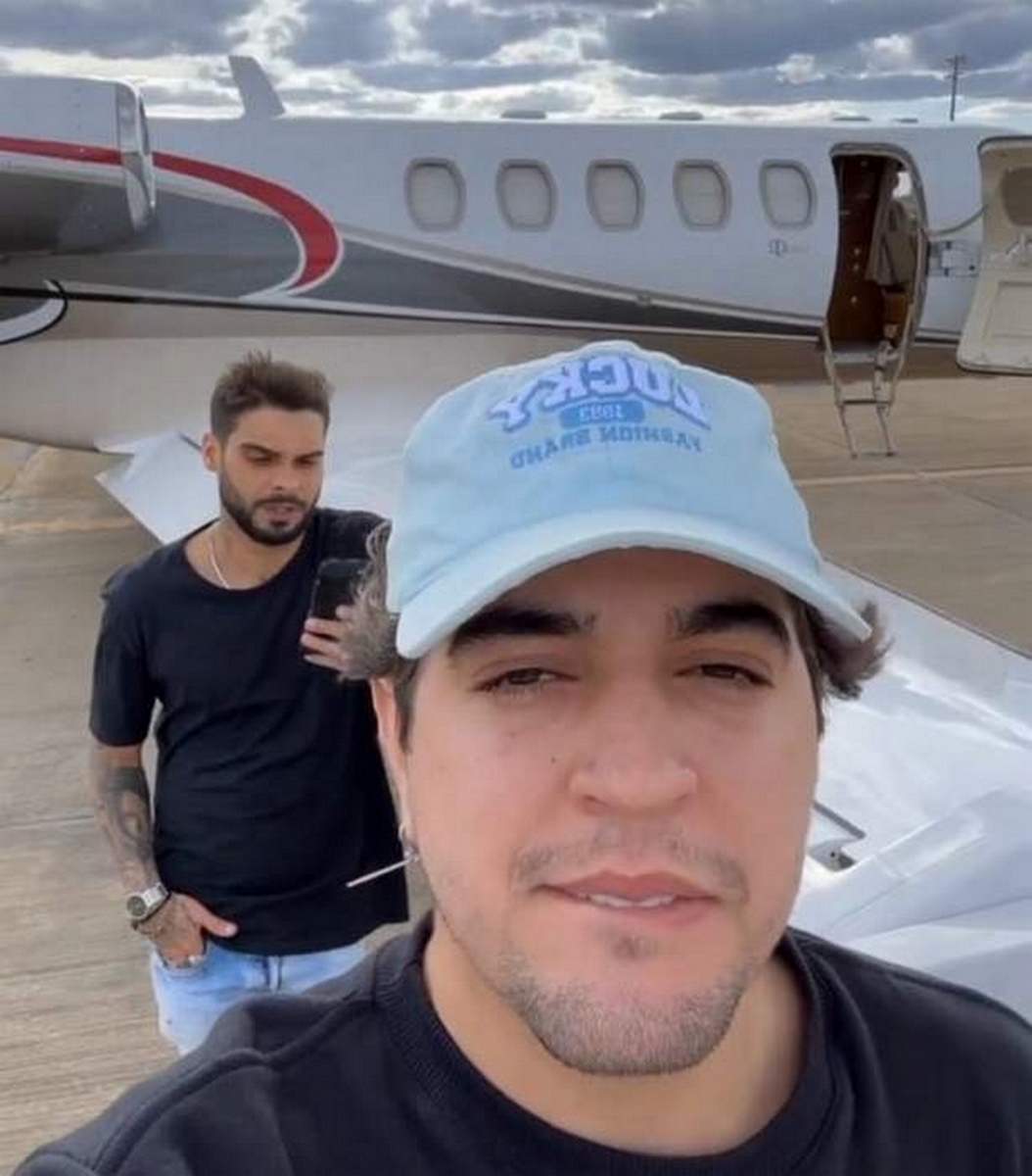 Após apresentar problema em avião, Nattan pega 