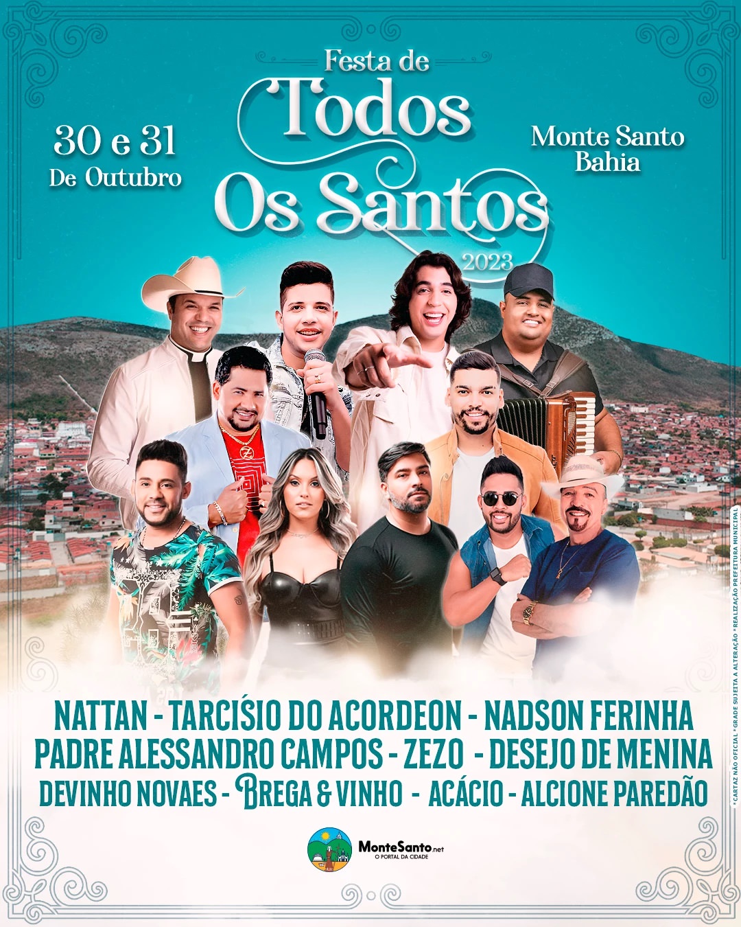 Festa de Todos os Santos 2023 Em Monte Santo - BA