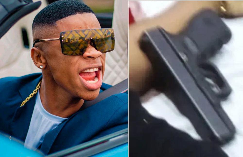 Policial admite ter esquecido pistola na casa do influenciador Rodrigo Amendoim