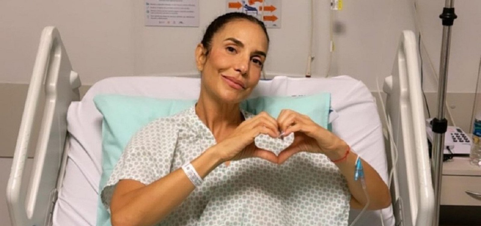 Ivete Sangalo recebe alta após internação por pneumonia e agradece fãs e amigos por orações