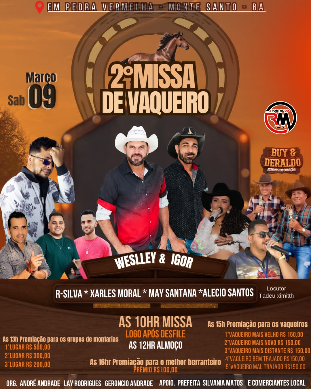 Segunda Missa De Vaqueiro de Pedra Vermelha 2024
