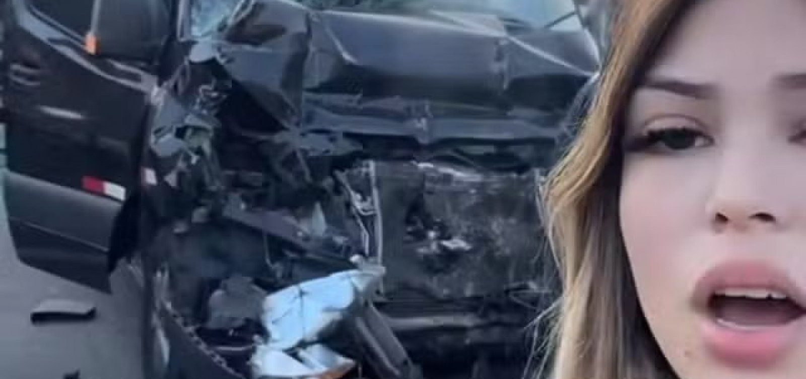 Após acidente, Melody recebe alta do hospital e faz show no RJ;