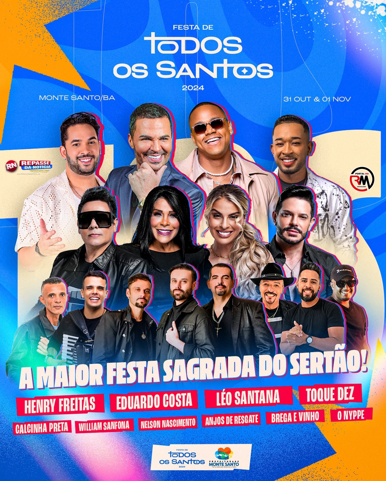 Festa de Todos os Santos 2024 Em Monte Santo - BA