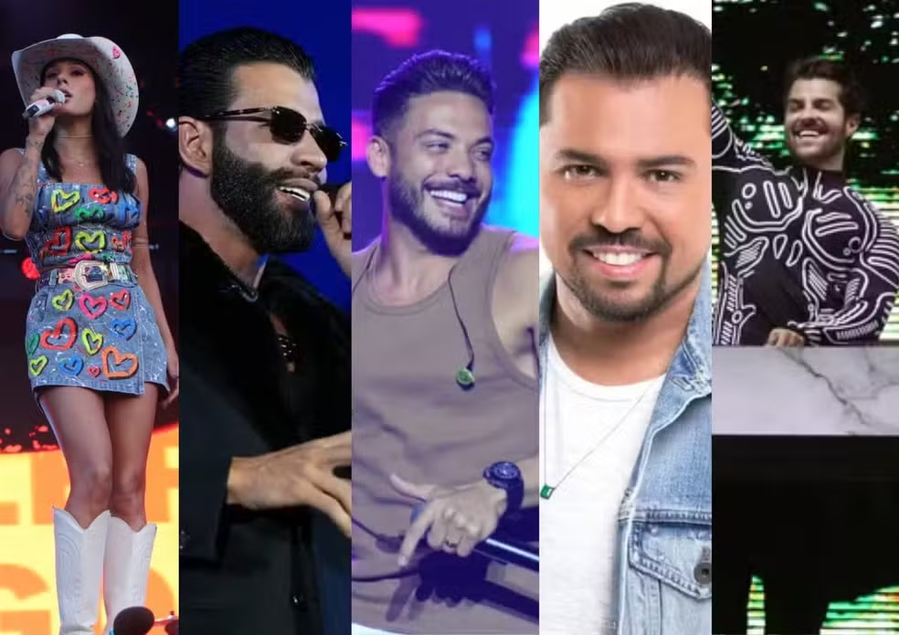 Ana Castela, Gusttavo Lima, Wesley Safadão, Xand Avião e Alok: veja atrações do São João de Jequié