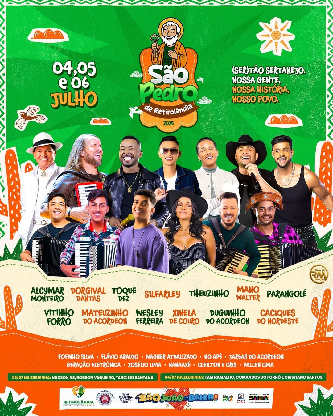 São Pedro de Retirolândia - BA 2025