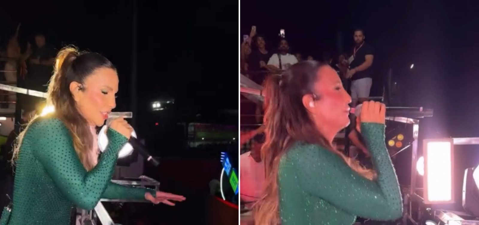 Ivete Sangalo homenageia Preta Gil em show no Fortal 2025