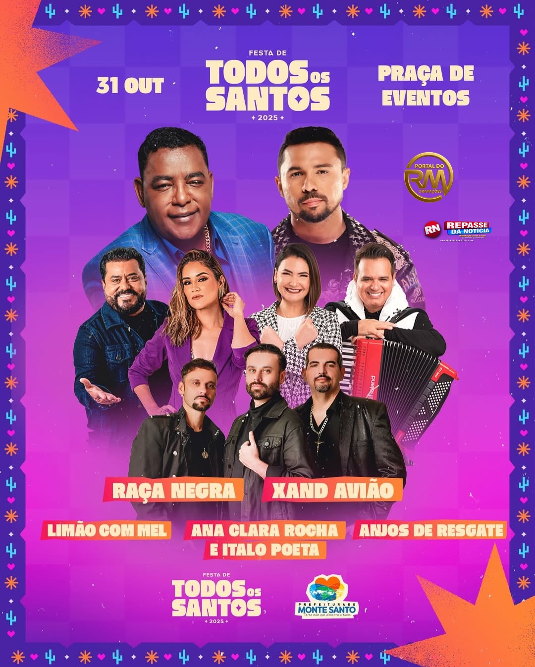 Festa de Todos os Santos 2025 Em Monte Santo - BA