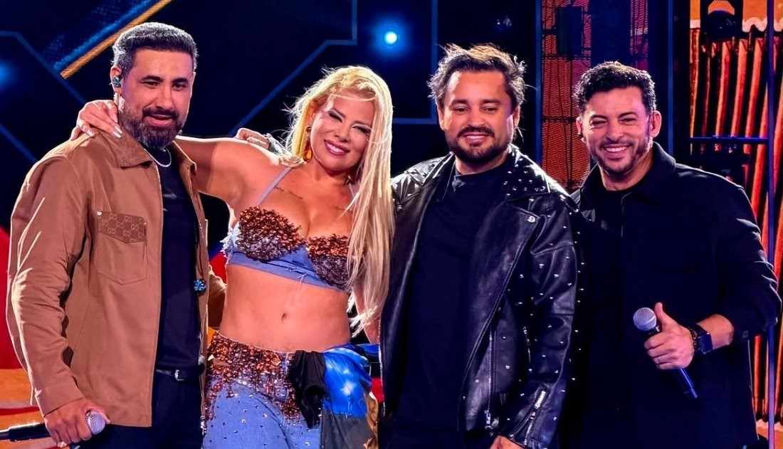 Saia Rodada celebra 25 anos com gravação de DVD em Recife com Nathalia Calasans